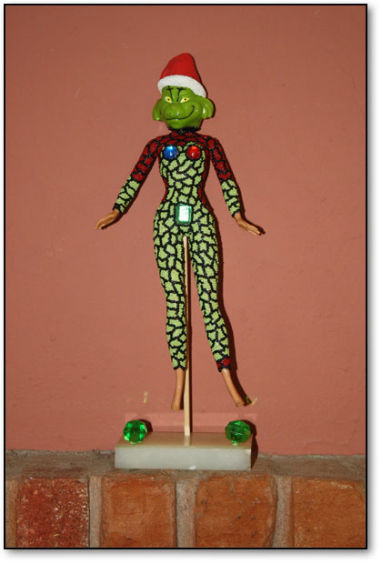 grinch barbie doll